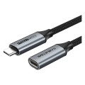 Cabletime Кабель Cabletime USB Type-C - USB Type-C (M/F) PD 100W, 0.5 м, White (CU21E)
