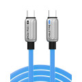 Cabletime Кабель Cabletime USB Type-C - USB Type-C (M/M) PD 240W, 2 м, Blue (CU05L)