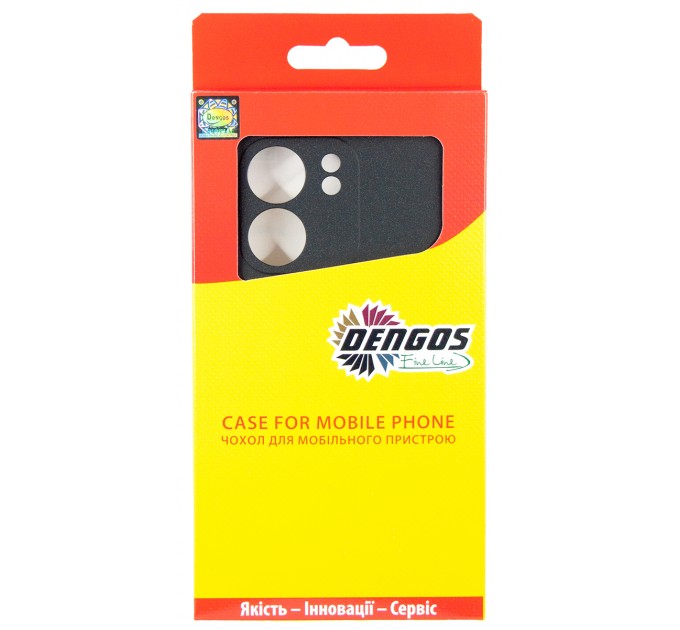 Чохол до мобільного телефона Dengos Oppo A5x Carbon+glass Black (DG-KM-175)