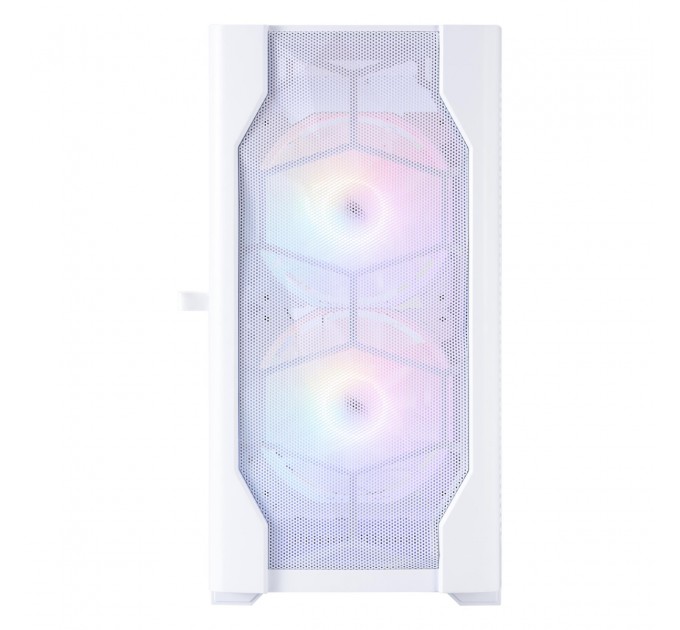 Корпус 1stPlayer D4-M-WH-2F1P-W-1F1-W White