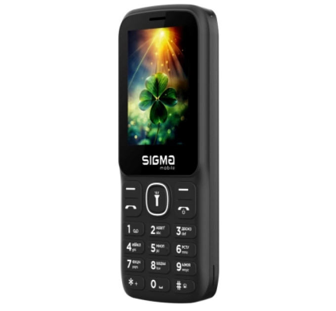 Sigma Мобільний телефон Sigma X-style 242 LUCKY Black (4827798792919)
