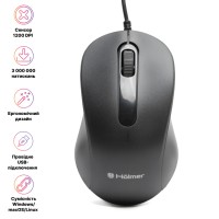 Мишка Hölmer M-01OF USB Black (M-01OF)