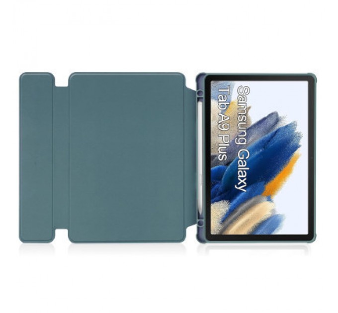 BeCover Чохол до планшета BeCover Keyboard 360° Rotatable Samsung Tab A9 Plus SM-X210/SM-X215/SM-X216 11.0" Dark Green (710331)