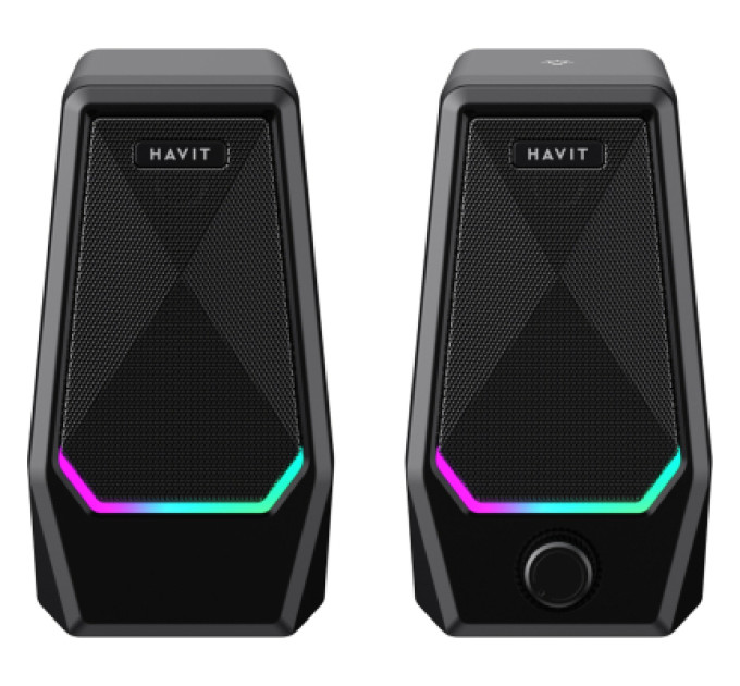 Havit Акустична система Havit SK768 USB RGB Black (6939119042585)