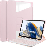 Чохол до планшета BeCover Keyboard 360° Rotatable Samsung Tab A9 Plus SM-X210/SM-X215/SM-X216 11.0" Pink (710333)