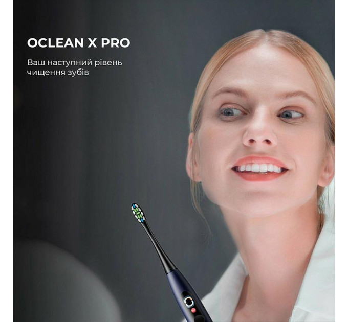 Oclean Електрична зубна щітка Oclean X Plus Pro Digital Blue