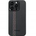 Чохол-накладка Pitaka MagEZ Case 4 для Apple iPhone 15 Pro Max Rhapsody (FR1501PM)