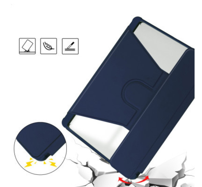 BeCover Чохол до планшета BeCover Keyboard 360° Rotatable Samsung Tab S9 (SM-X710/SM-X716)/S9 FE (SM-X510/SM-X516B) 11.0" Deep Blu (710427)