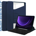BeCover Чохол до планшета BeCover Keyboard 360° Rotatable Samsung Tab S9 (SM-X710/SM-X716)/S9 FE (SM-X510/SM-X516B) 11.0" Deep Blu (710427)