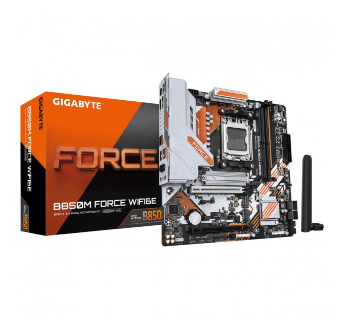 Материнська плата Gigabyte B850M Force WiFi6E Socket AM5