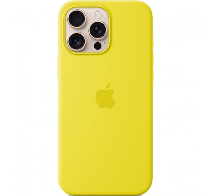 Чохол-накладка Apple Silicone Case with MagSafe для Apple iPhone 16 Pro Max Star Fruit (MA7U4)
