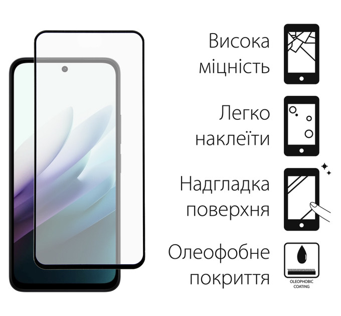 Dengos Чохол до мобільного телефона Dengos Carbon Kit for Xiaomi Redmi 15 4G case + glass Black (DG-KM-163)