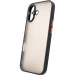 Dengos Чохол до мобільного телефона Dengos Matte iPhone 17 Black (DG-TPU-MATT-170)