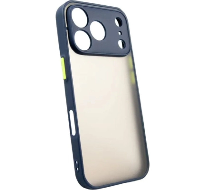 Dengos Чохол до мобільного телефона Dengos Matte iPhone 17 Pro Blue (DG-TPU-MATT-171)