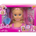 Ігровий набір Barbie Лялька-манекен для зачісок "Кольорове перевтілення" Barbie з аксесуарами (JFG81)