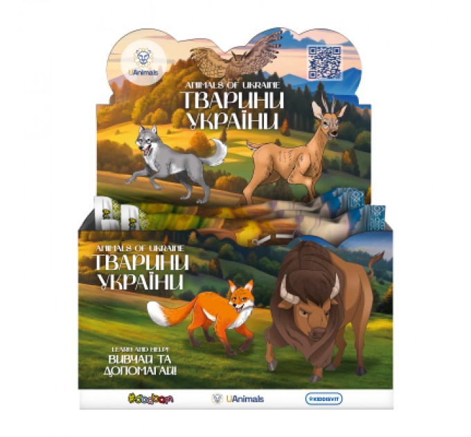 Антистрес #sbabam Стретч-іграшка Тварини України сюрприз (1/CN25)