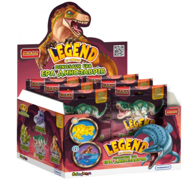 Антистрес #sbabam Стретч-іграшка Ера динозаврів сюрприз (23/CN25)