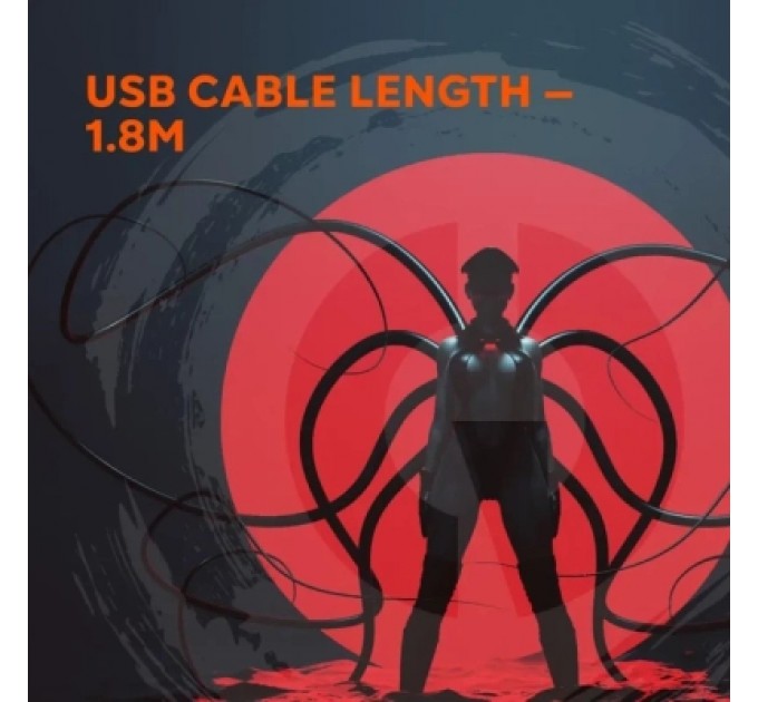 Мишка Canyon Cutlass Wireless USB Black (CND-SGMW11B)