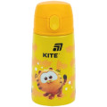 Kite Поїльник-непроливайка Kite Garfield термос з трубочкою 400 мл (GF25-1261)