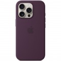 Чохол-накладка Apple Silicone Case with MagSafe для Apple iPhone 16 Pro Plum (MYYM3)