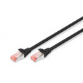 Digitus Патч-корд 10м, CAT 6 S-FTP, AWG 27/7, LSZH, black Digitus (DK-1644-100/BL)
