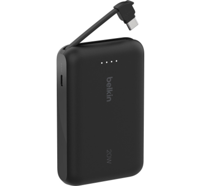 Belkin Батарея універсальна Belkin 10000mAh, 20W, USB-C, Black (BPB021HQBK)