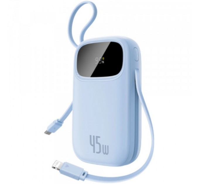 Батарея універсальна Baseus EnerFill FC31 Qpow 3 20000mAh 45W PD/3.0 QC/4.0 Blue (E0028D03)