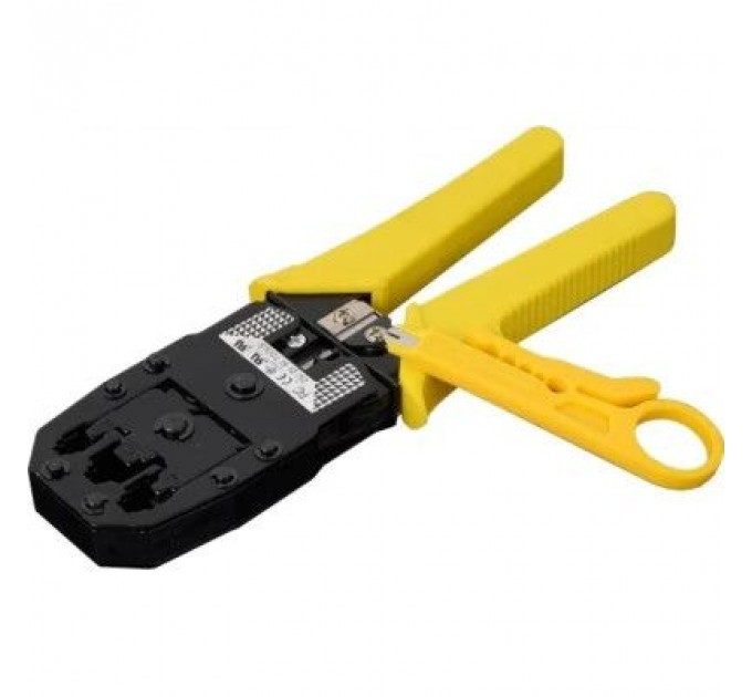 Інструмент Merlion RJ-45 (8P8C), RJ-12/11 (6P6C), 4P/6P/8P, Yellow (YT-BS-3268 / 10135)