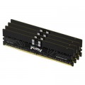Модуль пам'яті для сервера Kingston 128GB 6400MT/s DDR5 ECC Reg CL32 DIMM (Kit of 4) FURY Renegade Pro XMP (KF564R32RBK4-128)