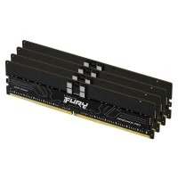 Модуль пам'яті для сервера Kingston 128GB 6400MT/s DDR5 ECC Reg CL32 DIMM (Kit of 4) FURY Renegade Pro XMP (KF564R32RBK4-128)