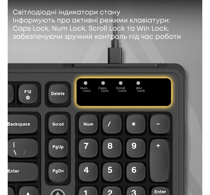 Клавіатура Ajazz AF98 Black USB-C Black (AF98-B)