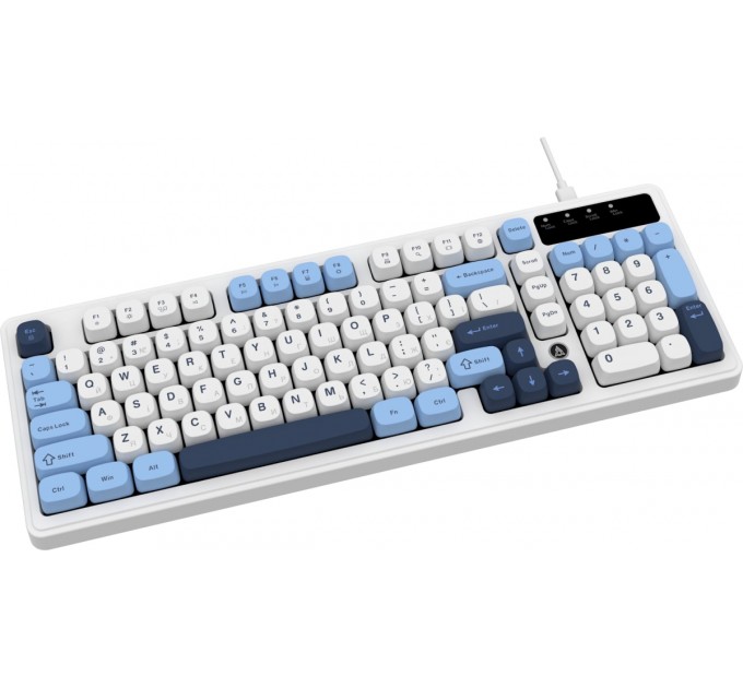 Клавіатура Ajazz AF98 Black USB-C Glacier Blue (AF98-GB)