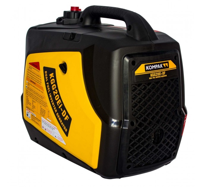 Генератор газ+бензиновий інверторний Kompak KGG20Ei-DF