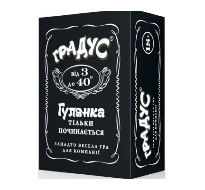 Настільна гра 18+ Bombat game Градус, українська (1000504)