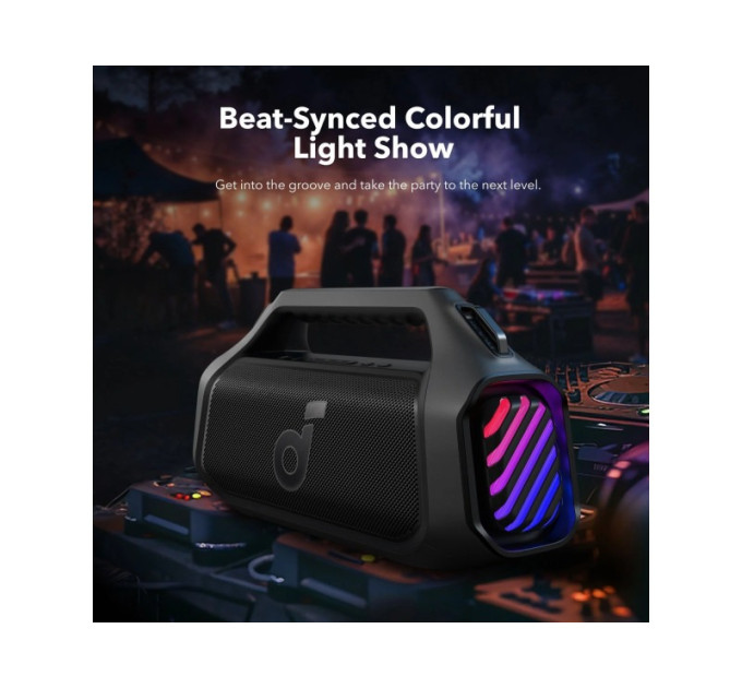 Anker Акустична система Anker SoundCore Boom 2 Plus Black (A3134011)