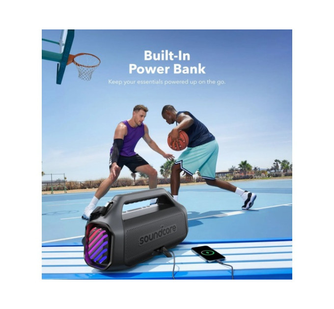 Anker Акустична система Anker SoundCore Boom 2 Plus Black (A3134011)
