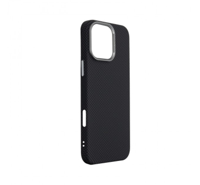 Чохол до мобільного телефона Armorstandart LikeCarbon2 MagCase Apple iPhone 16 Pro Max Kevlar Black (ARM88382)