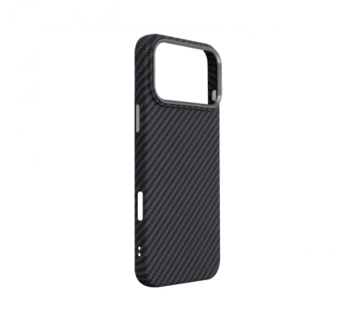 Чохол до мобільного телефона Armorstandart LikeCarbon2 MagCase Apple iPhone 17 Pro Max Carbon Black (ARM86259)