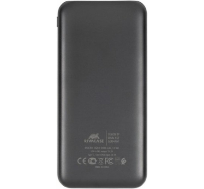 RivaCase Батарея універсальна RivaCase 10000mA, 10W, black (VA2031)