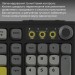 Клавіатура Ajazz AF98 Plus Wireless/Bluetooth/USB UA Black/Grey/Yellow (AF98-PLUS-BGY)