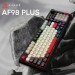 Клавіатура Ajazz AF98 Plus Wireless/Bluetooth/USB UA Black/White/Red (AF98-PLUS-BSR)