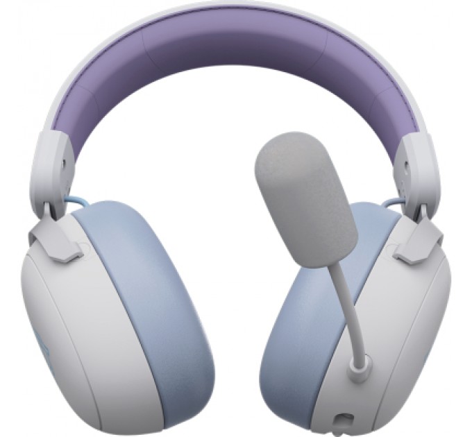 Навушники Ajazz AHM08 MAX 3-Mode White/Purple (AHM08-MAX-PWB)