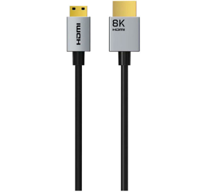 Cabletime Кабель мультимедійний HDMI mini M to HDMI M 3.0m 8K60Hz Cabletime (CA915866)