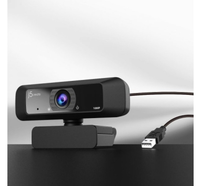J5create Веб-камера J5create JVCU100-N HD 360 Czarny USB-A (JVCU100-N)