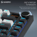 GamePro Клавіатура GamePro Asgard Valhalla Pro MK160B-D-Pro Rainy Switch Wireless/Bluetooth/USB UA Black (MK160B-D-Pro)