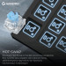 GamePro Клавіатура GamePro Asgard Valhalla Pro MK160B-D-Pro Rainy Switch Wireless/Bluetooth/USB UA Black (MK160B-D-Pro)