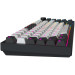 GamePro Клавіатура GamePro Asgard Valhalla Pro Rainy Switch Bluetooth/2.4G/USB USB White with display (MK160W-D-Pro)