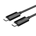 Cabletime Дата кабель USB-C to USB-C 0.5m Thunderbolt 3 100W (20V/5A) 5K60Hz Cabletime (CA915392)