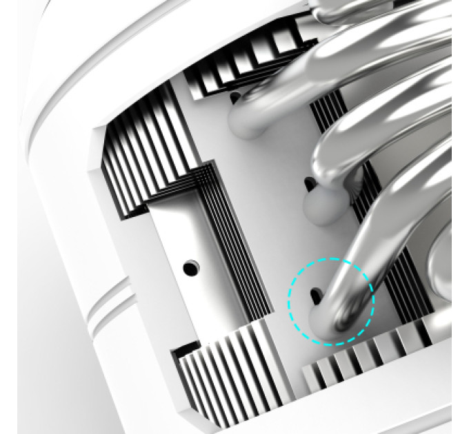 Zalman Кулер до процесора Zalman ZET5WHITE