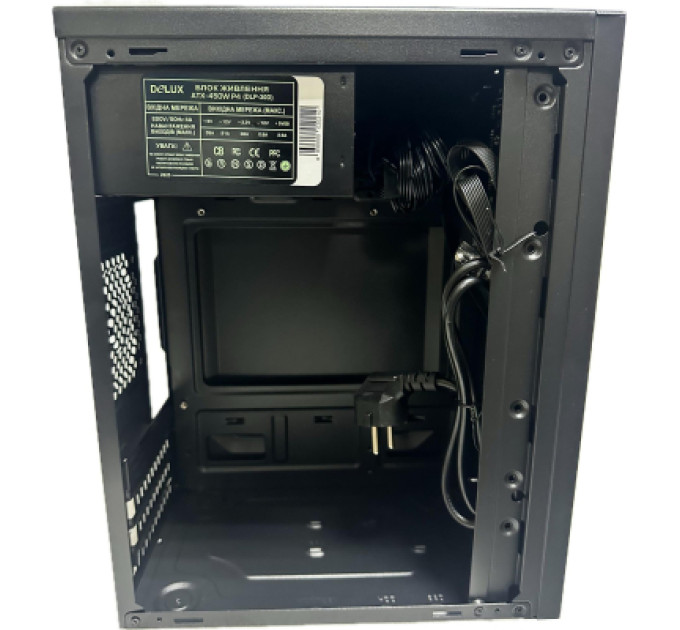 Delux Корпус Delux MK 350 Black 450W 12Fan (MK 350 450W 12Fan)